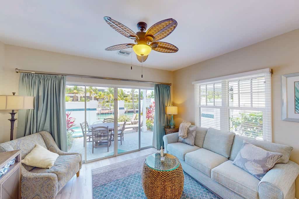 Enchanting waterfront townhouse with balcony, mini oasis pool, & washer/dryer
