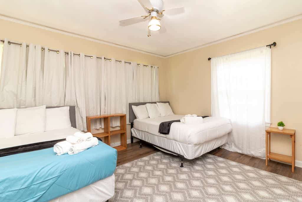 Welcome to this charming home located in Dunbar! It offers 4 bedrooms and 2 full bathrooms, accommodating up to 14 guests. Have some time to relax in our comfortable sofa bed and a Roku TV in our living room  for your enjoyment! Our dining area and fully equipped kitchen has everything you need for cooking and preparing meals for your family and friends. This house will give you an awesome and homey  experience! We would love to host you soon!
