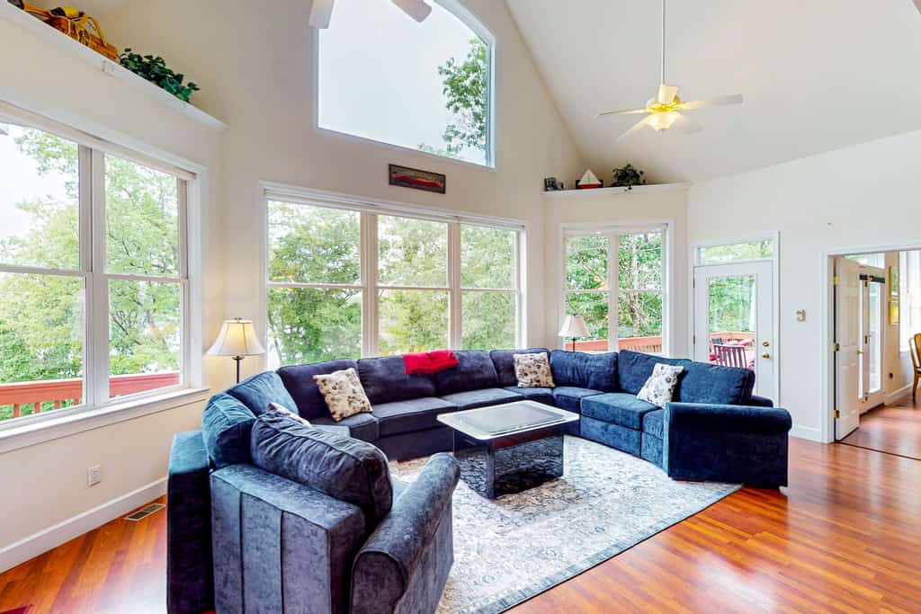 Still Waters - Lakefront luxury home with views, dock, home theater & game room