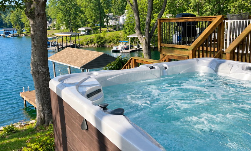 Bears Den at Acorn Dr - Lakefront, Pet Friendly Cottage with Hot Tub, Balcony, and Dock