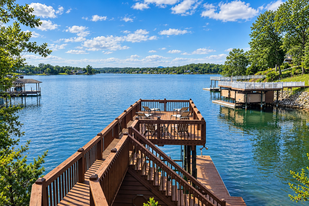 LakeDaze - Dog-friendly, Lakefront, Dock, Hot Tub, Putting Green, Game Room
