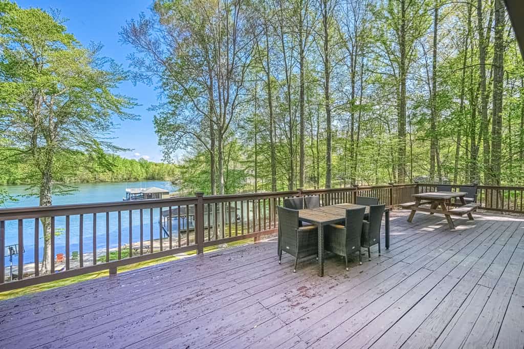 Secluded lakefront home w/private beach, deck, gas grill, firepit, lake views