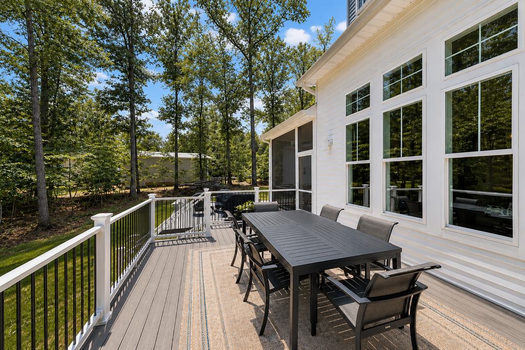 Spacious lake house retreat with game room, theater room, fire pit and boat slip