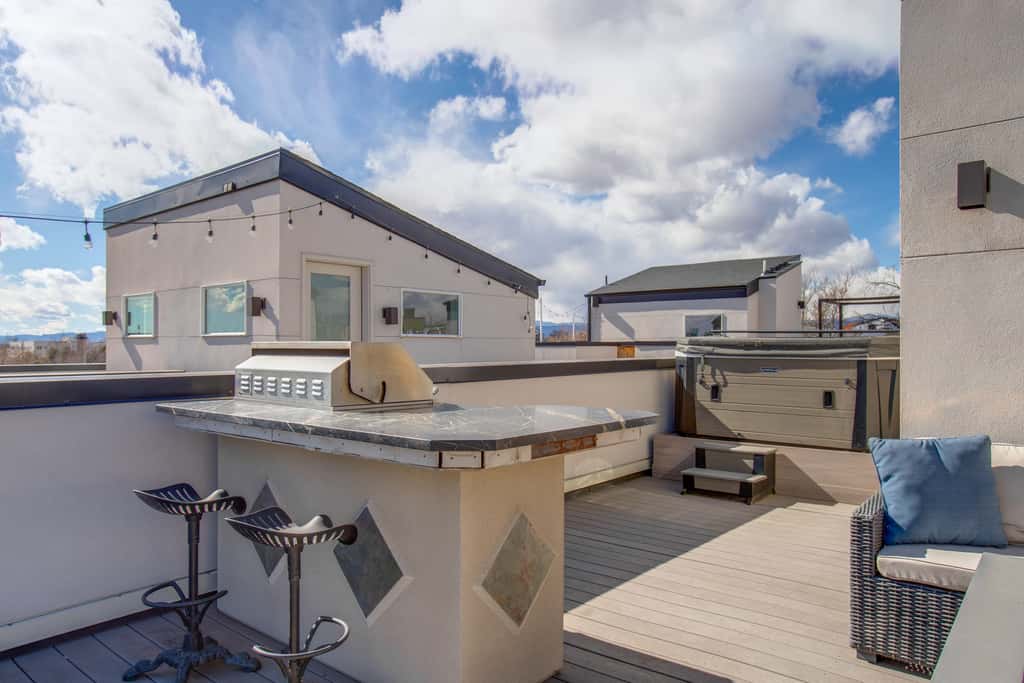Walk to Bars! LoHi City-View Haven w/ Hot Tub