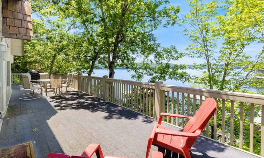 Rustic 5BR Lakefront - Dock & POOL - Osage Beach
