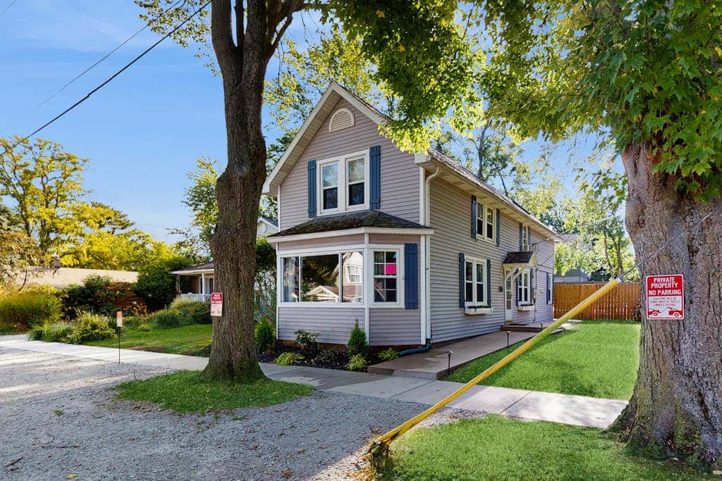 Merchant Street Pool Retreat with a  Year-Round Hot Tub.