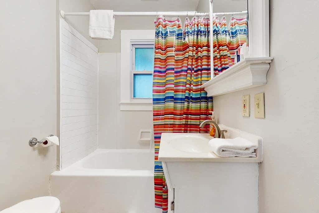 Merchant Street Pool Retreat with a  Year-Round Hot Tub.