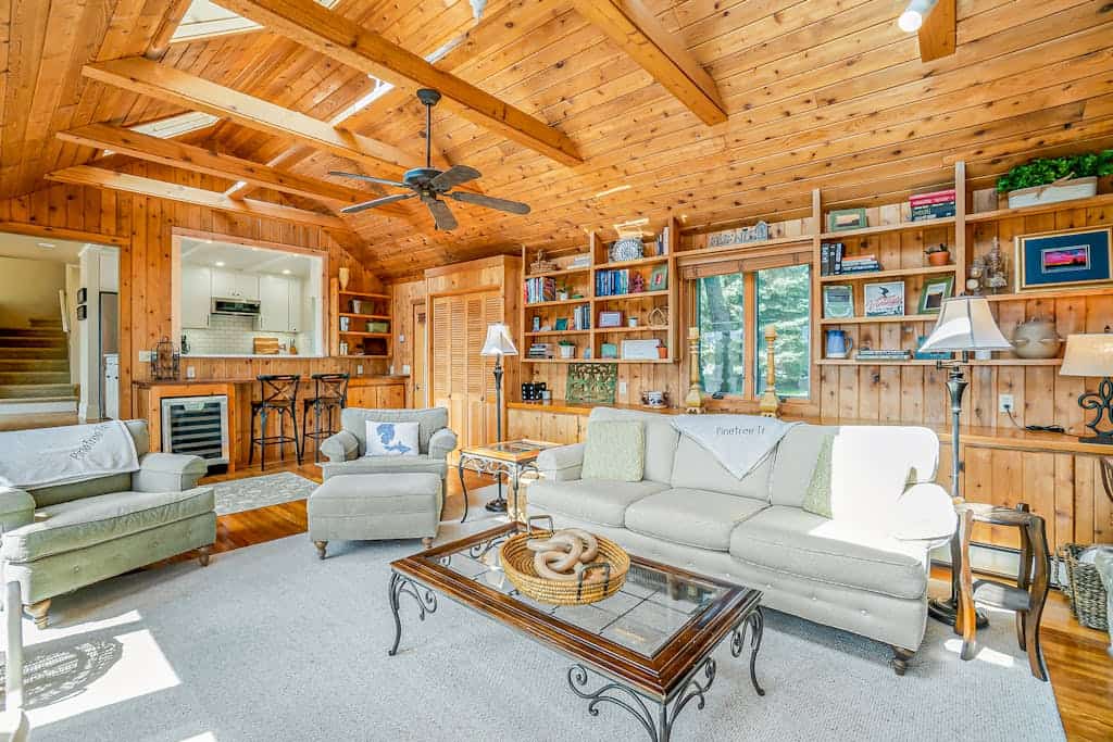 Family-friendly home with expansive deck, large lawn