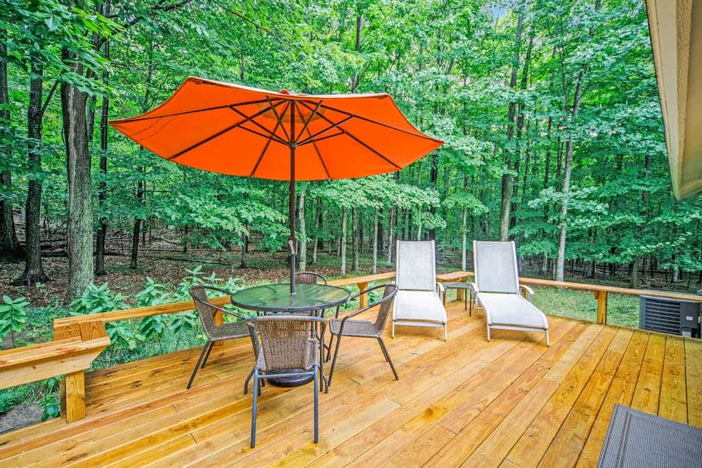 Scenic bay view home w/ a full kitchen + family-friendly