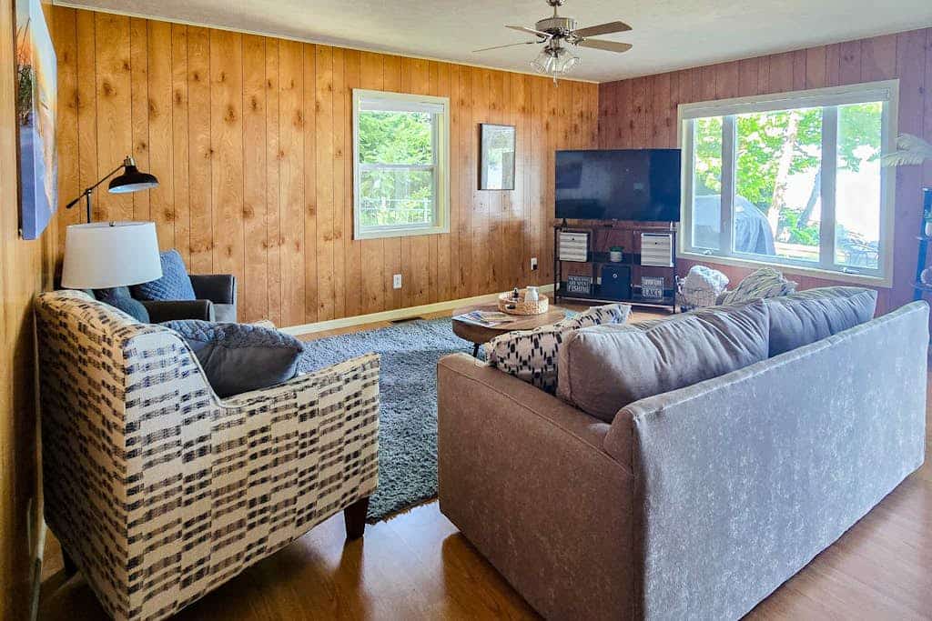 Glen Lake Home w/private beach frontage and dock