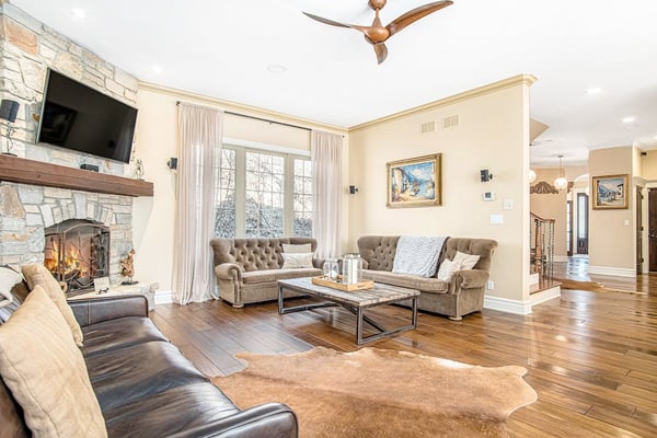 Classic home w/ private hot tub, sauna, & outdoor fireplace - 350 feet to beach