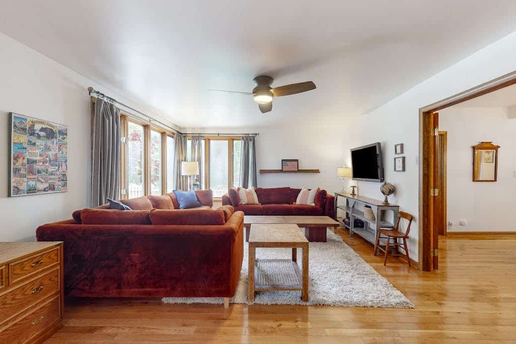 Dog-friendly home in the perfect location with enclosed yard, streaming, & W/D