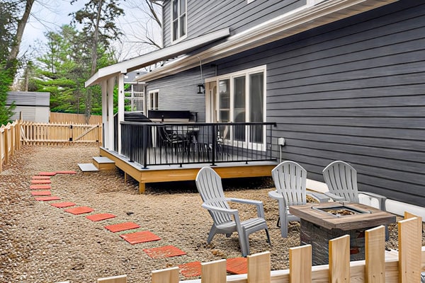 Modern Harbor County Home w/ hot tub, ping-ping, patio, grill, & walk to beach!