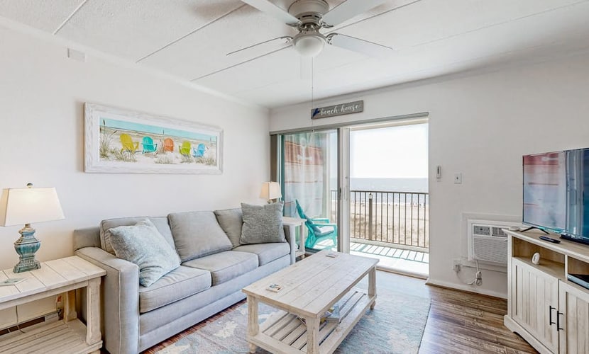 Updated Constellation House Condo w/ Oceanfront Balcony, Walk to Restaurants