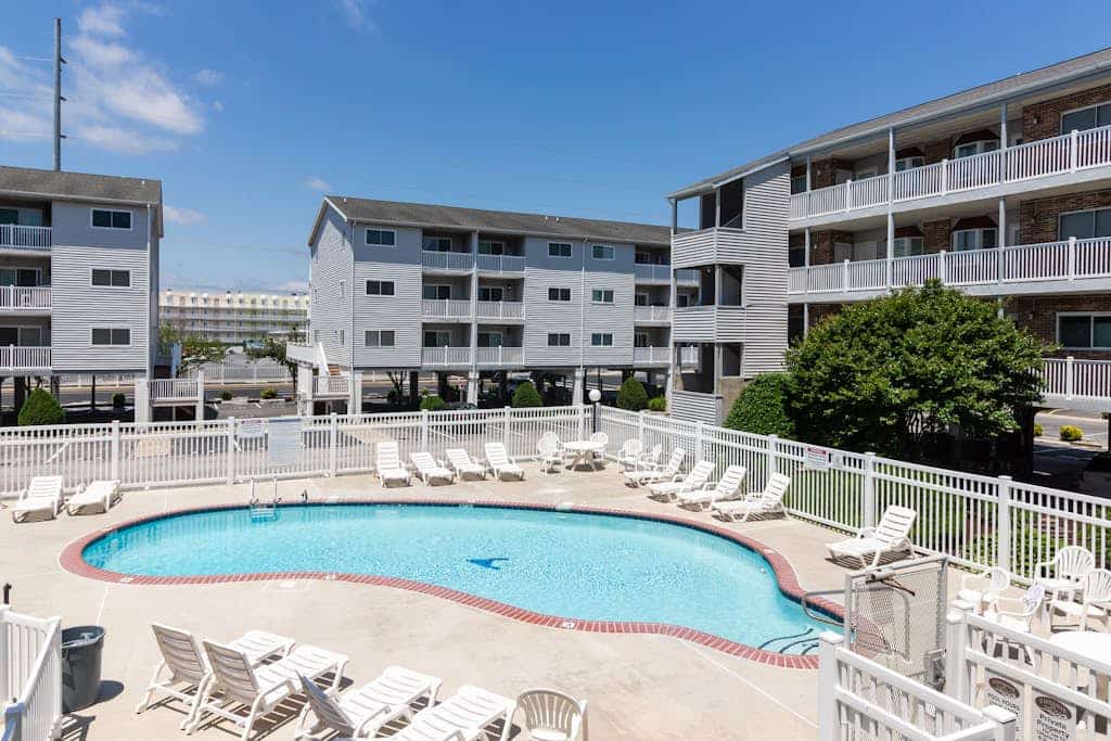 First-Floor Seaside Condo with Free WiFi, Shared Pool, Jetted Tub, and Central A/C