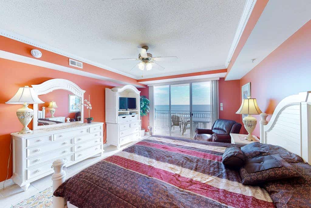 Incredible Beachfront Condo w/Private Balcony, Fireplace, A/C, & Shared Pool