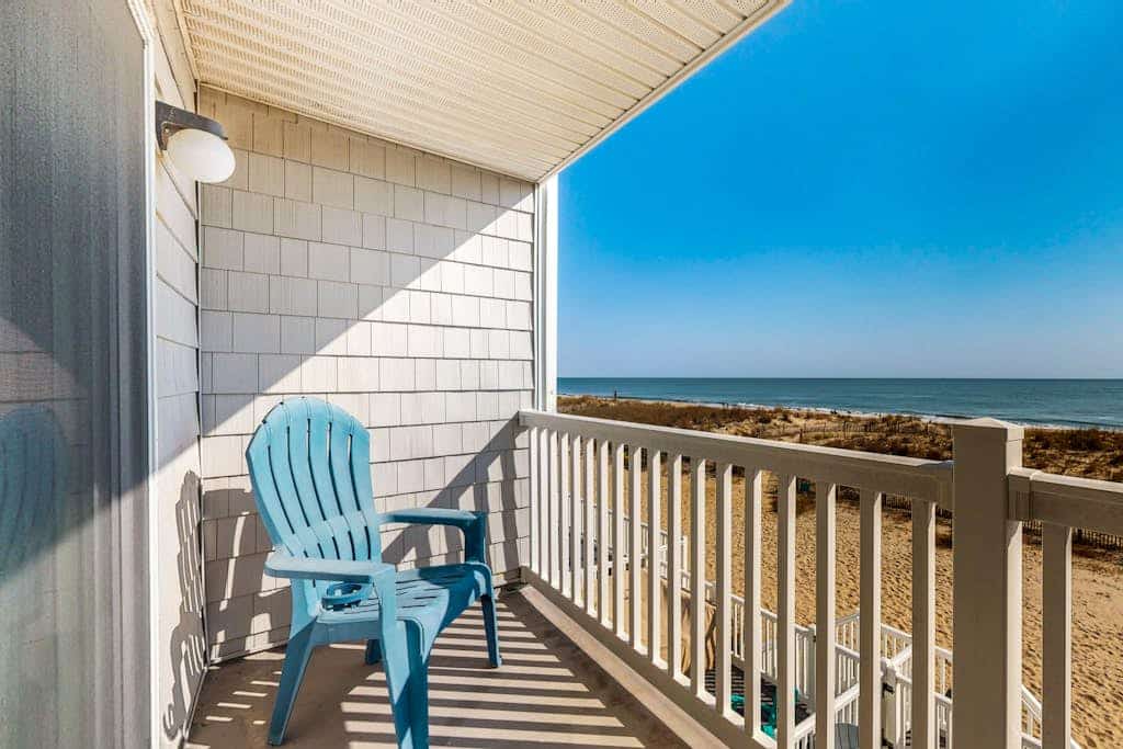 Lovely Oceanfront Home with Free WiFi, Balcony Ocean Views, Central AC, & Deck