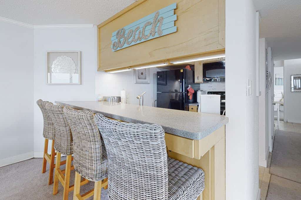 Newly Updated Oceanfront Veranda Condo with Private Deck, WiFi, AC & Shared Pool