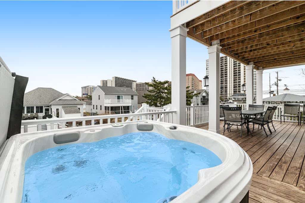 Canal-front getaway with private hot tub, large deck & firepit - dog-friendly