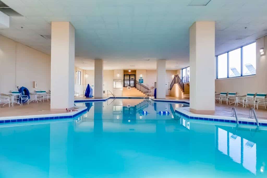 Sixth floor oceanfront condo with beach access