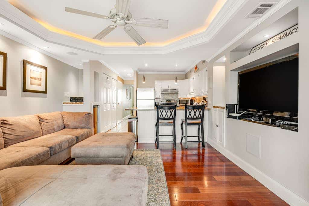 Water View Condo with Patio, Central AC, W/D, Full Kitchen, & Free WiFi