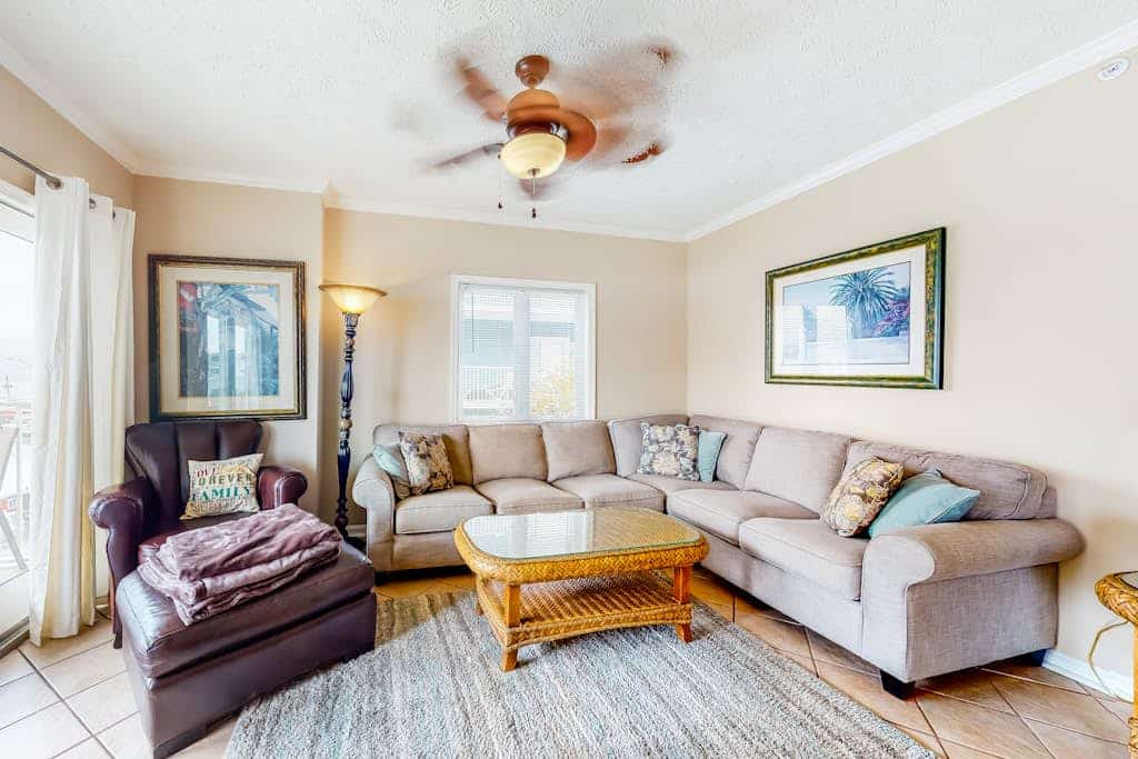 Bay & ocean views at Sea Palms - free WiFi, private washer/dryer & dog-friendly
