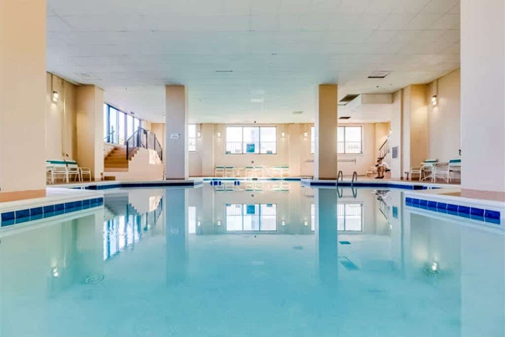 Beachfront Retreat w/Direct Beach Views, Balcony, Pool, Hot Tub, WiFi & AC