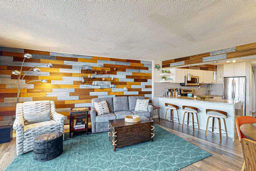 Modern-Coastal Condo with ocean views, shared pool & washer/dryer