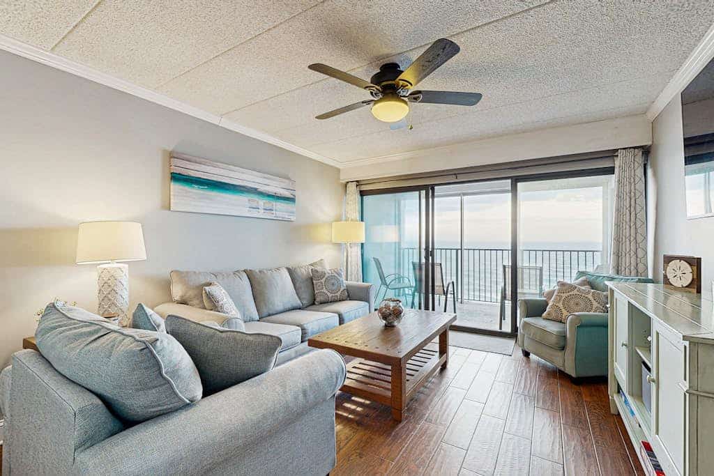 Oceanfront Oceana II Condo w/ Panoramic Ocean Views, WiFi, AC & Shared Pool
