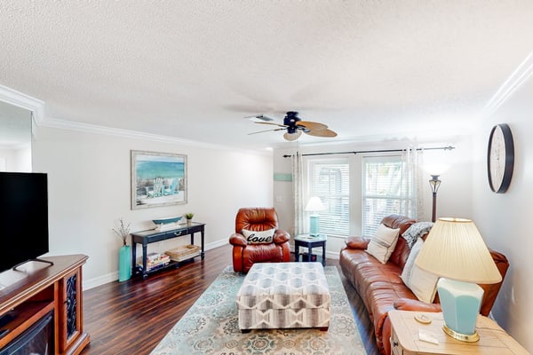 Home with private pool, enclosed yard, patio, sunroom, AC, & W/D
