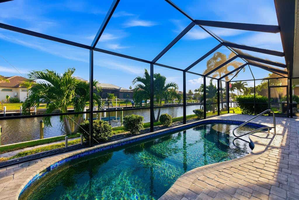 Waterfront home, with private pool and lanai, Gulf access with fishing dock