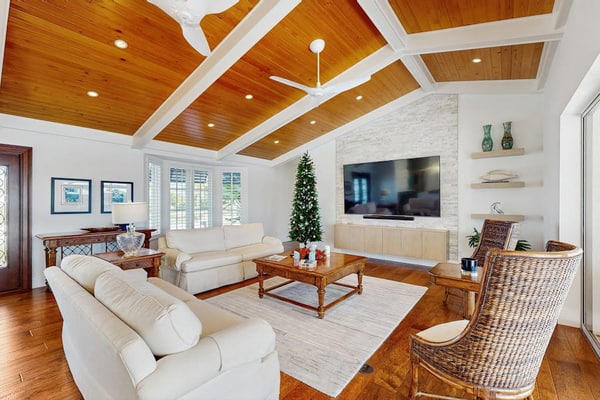 Spacious canal front home with private pool, dock & close to everything