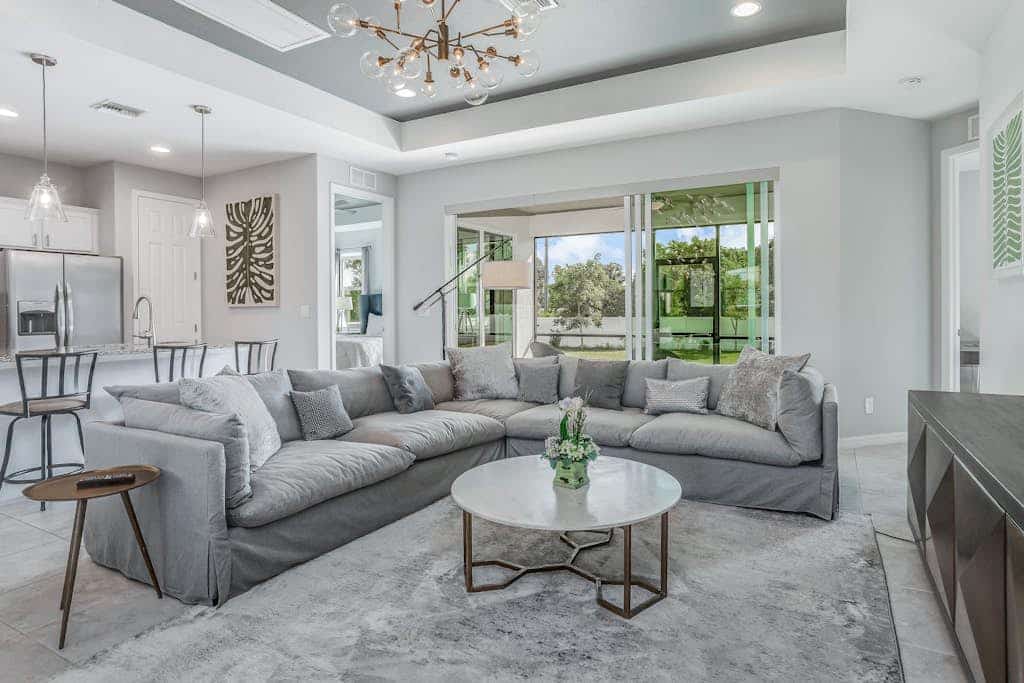 Contemporary Getaway with an Enclosed Yard, Fast WiFi, & Furnished Lanai