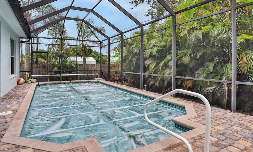 Modern Oasis with Pool, AC & WiFi, Minutes to Gulf Beaches!