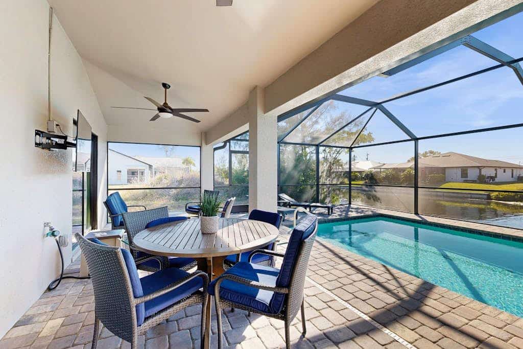 Spacious coastal home, dog-friendly, private heated pool & close to everything