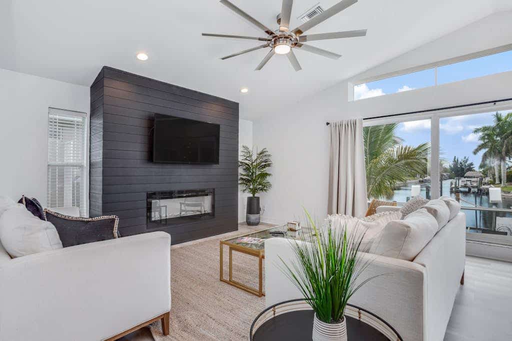 Modern, Waterfront Home with Private Pool, & High-Speed WiFi - Snowbird-Friendly