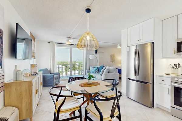 A Fully Remodeled Gulf Retreat — Stylish Comforts Steps from the Shore.