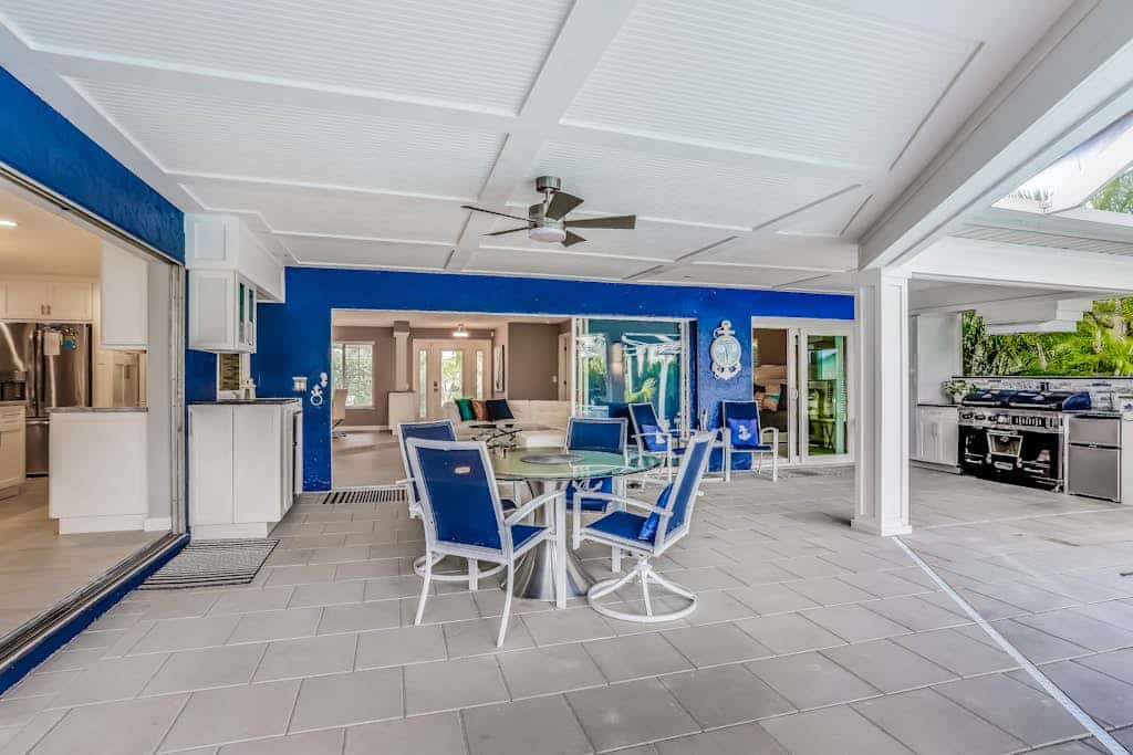 Waterfront escape in the heart of the action with pool, spa, grill, & WiFi
