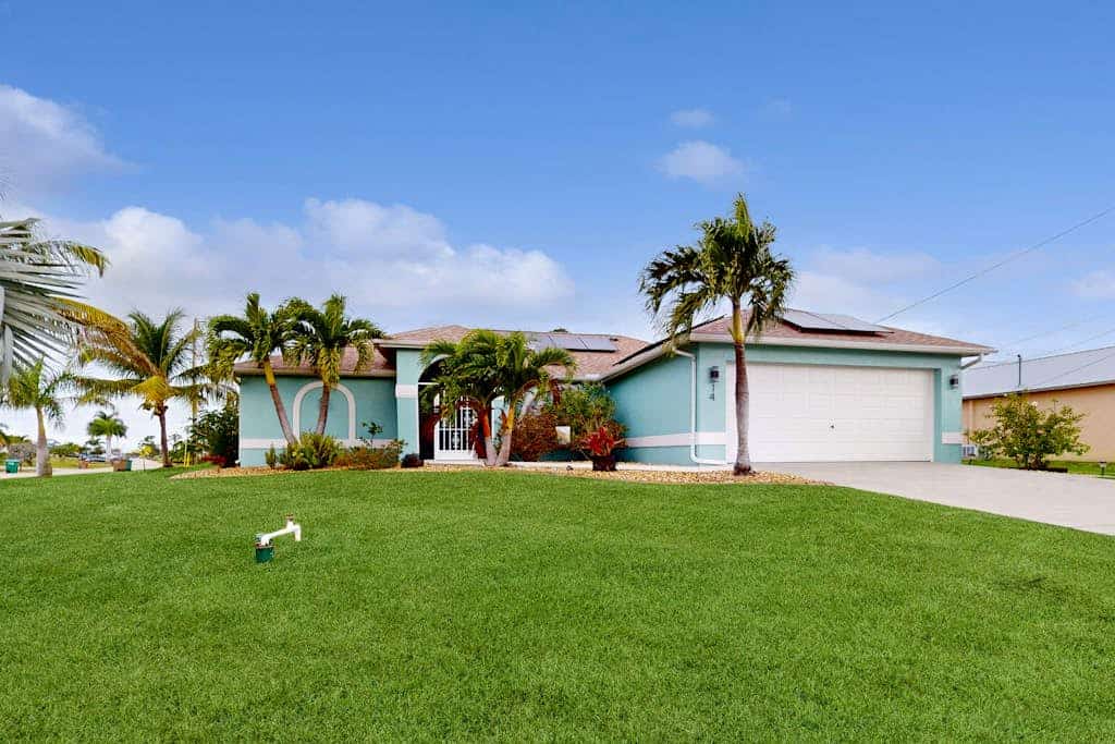 Dog-friendly home with private heated saltwater pool, patio, grill, & streaming