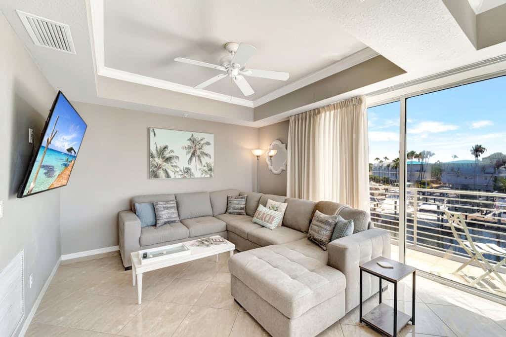 Luxe waterfront townhome with water views, 4 decks, & all-new interior
