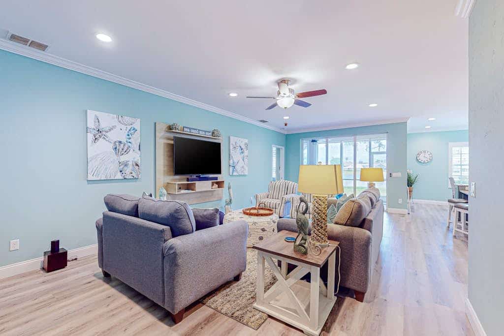 Chic Gulf Villa | Pools, Hot Tub, Sports Courts, Fishing Pier | Mins to Beach