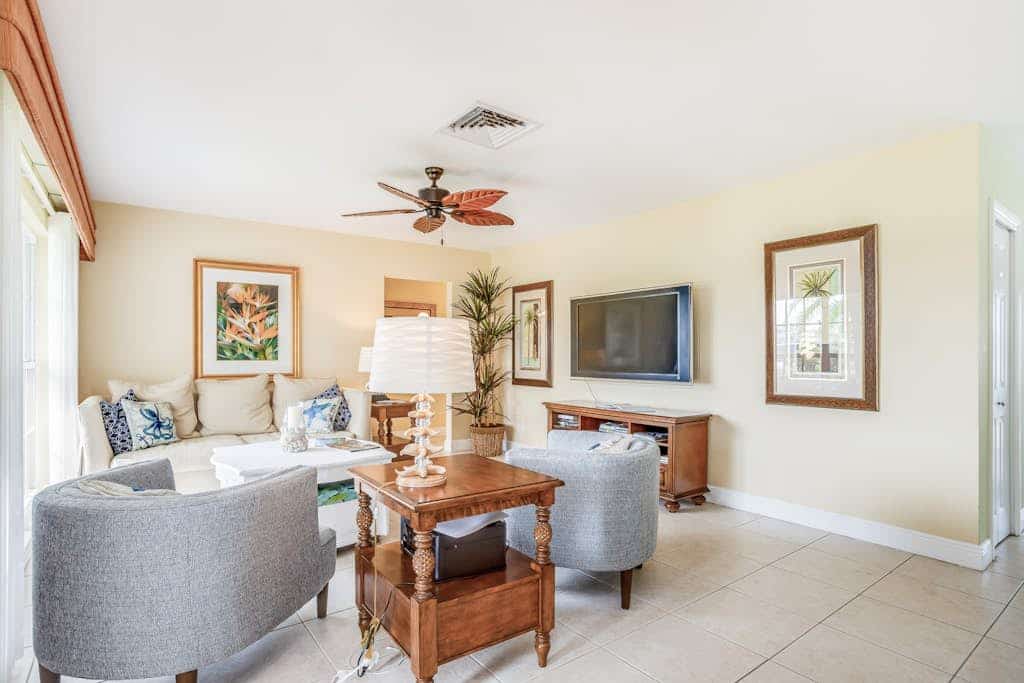 Canal-front home with private pool & boat dock - two miles to Tigertail Beach