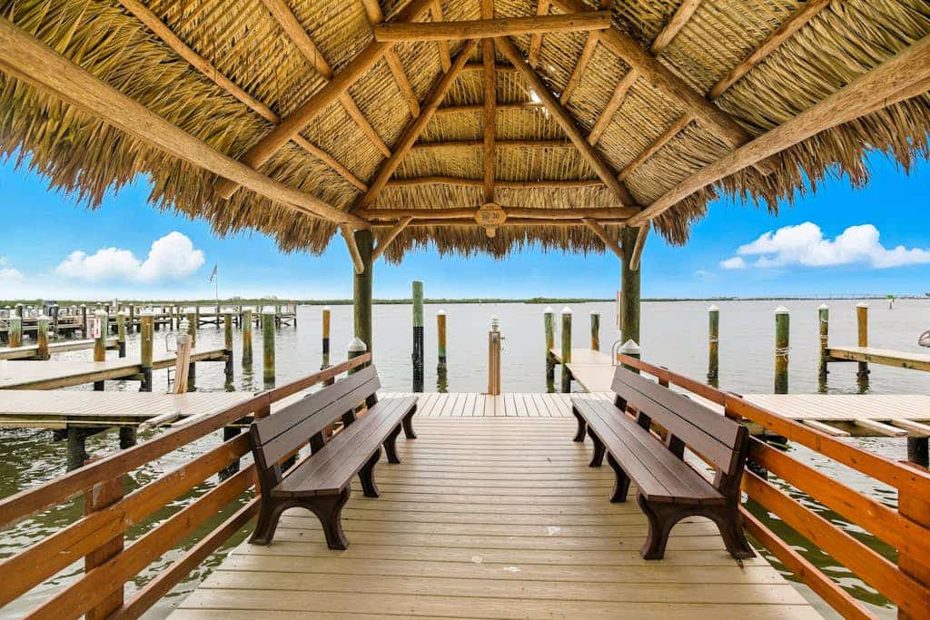 Amazing oceanfront condo with pool, hot tub, dock, & views - snowbird-friendly