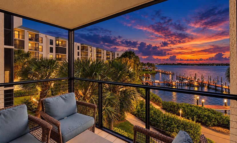 Spacious condo with water views, tennis, hot tub & pool - ideal for relaxation