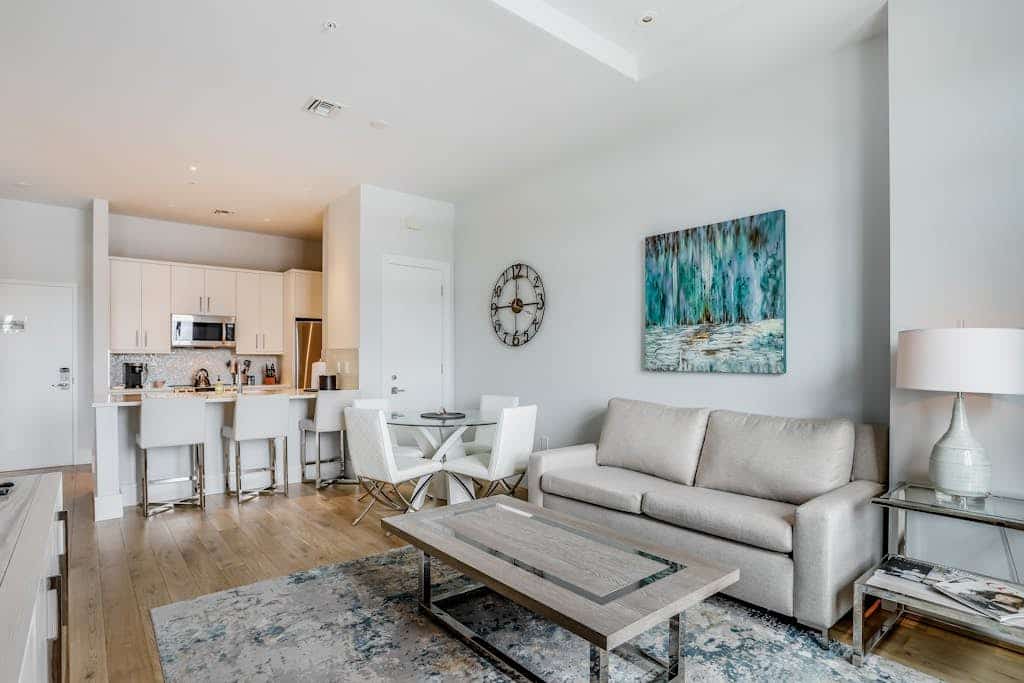Contemporary condo with EV charger, central AC, & W/D - snowbird-friendly