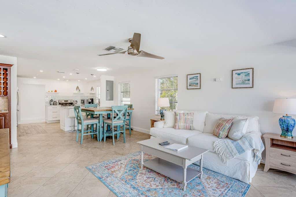 Dog-friendly home plus attached studio with fenced yard, washer/dryers, & AC
