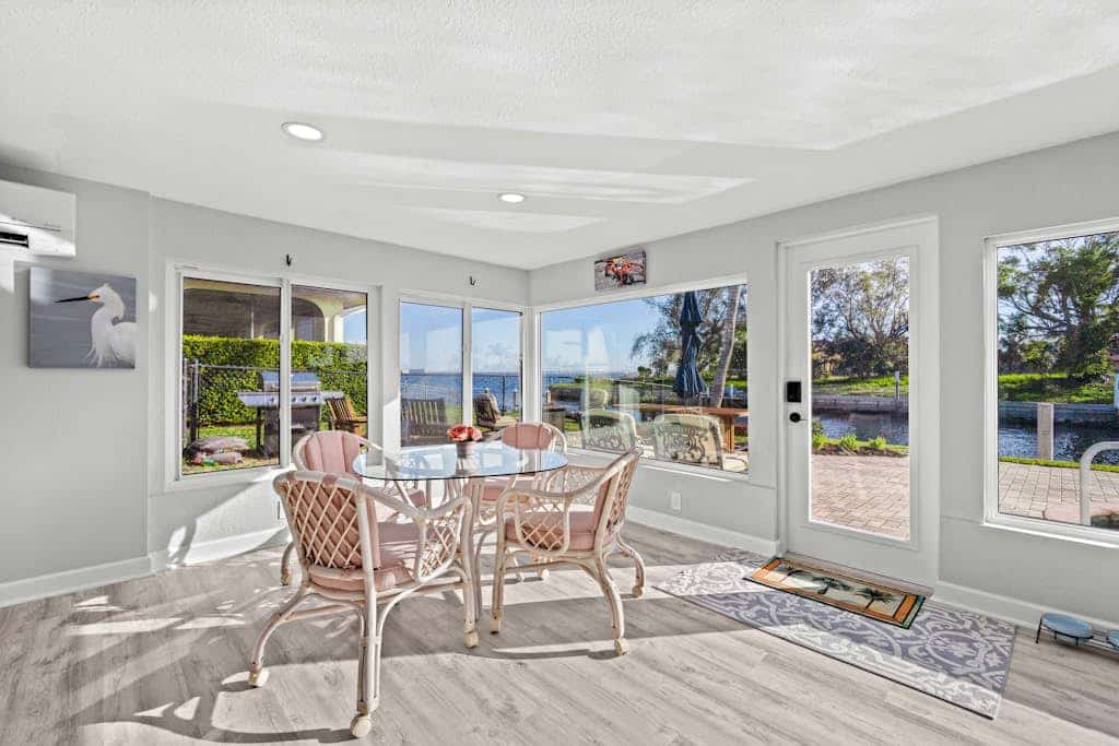 Dog-Friendly Waterfront Luxury w/Dock, Private Pool & Custom Kitchen
