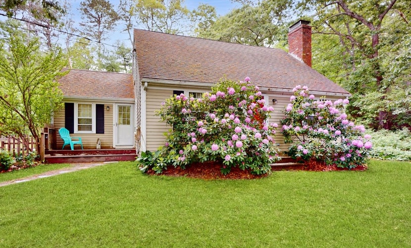 Dog-friendly home with firepit, deck & washer/dryer - walk to Sandy Neck Beach