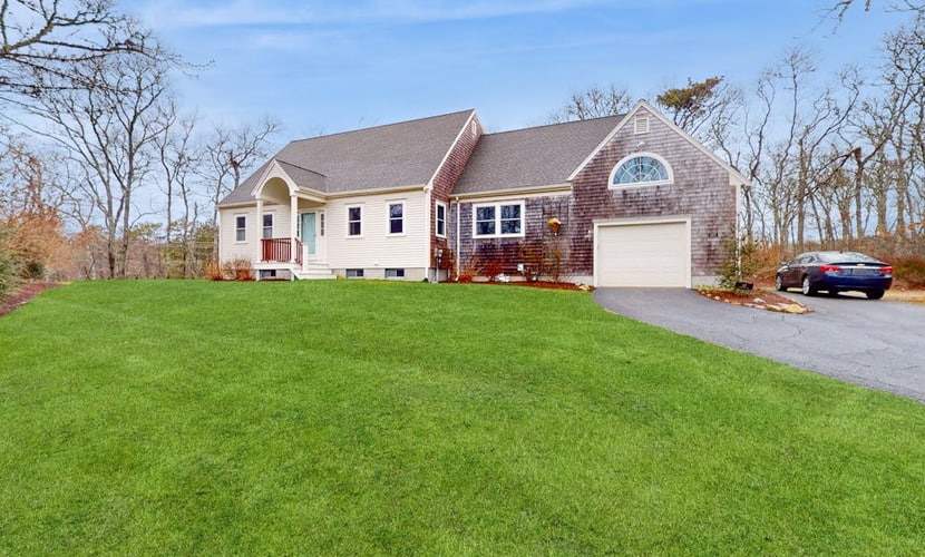 Ideally located home with yard, grill, bikes, gas fireplace, streaming, W/D, AC