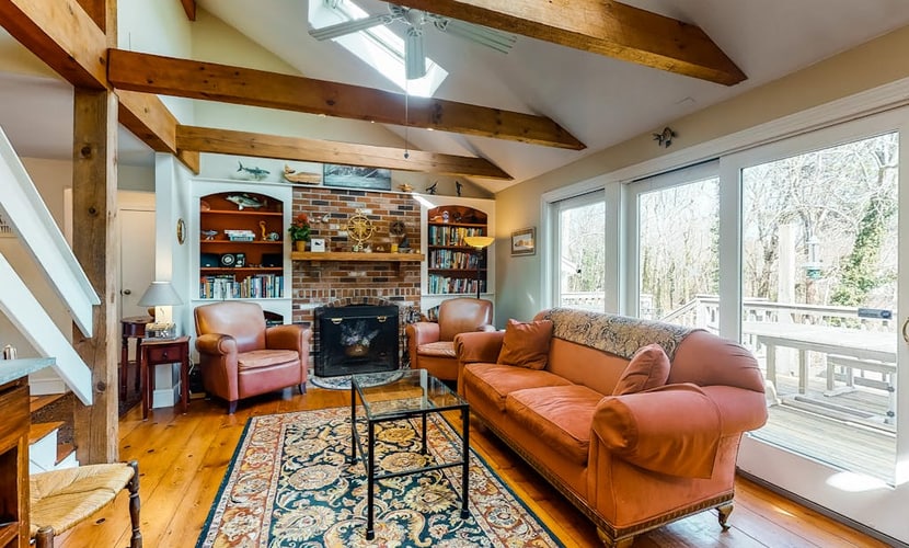 Stylish Orleans home with spacious deck - near bay & ocean beach
